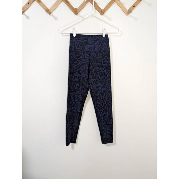 Aerie Offline by Aerie Goals 7/8 Leggings Hi-Rise Short Inseam Patterned Legging - Picture 1 of 7